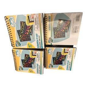 Play Right bundle of 4 Scratch It Kit art crafts